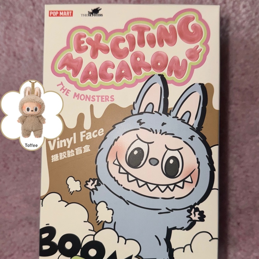 Exciting Macaron Vinyl Face Toy